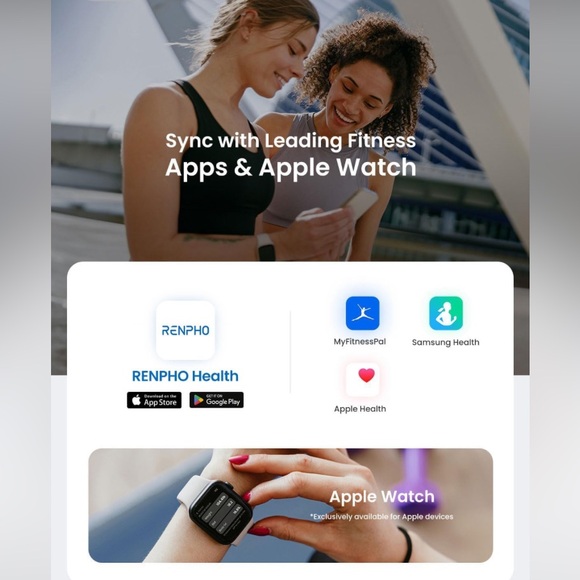 RENPHO Smart Healthy Living - Body Composition Scale - Picture 7 of 9